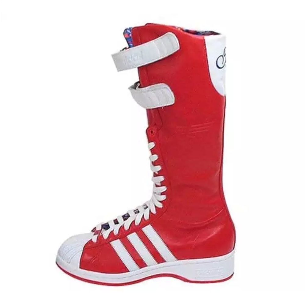 Missy Elliott Red/White Adidas